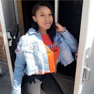 Fashion Nova Babygirl Orange Crop Top